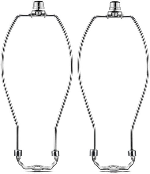 HanWenHone Lamp Shade Harp Holder9Inch Lamp Harp Kit -2 SetDetachable Shade Holder for