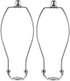 HanWenHone Lamp Shade Harp Holder9Inch Lamp Harp Kit -2 SetDetachable Shade Holder for