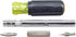 Klein Tools 32596 Magnetic 8-in-1 Multi-Bit Screwdriver/Nut Driver with Hex, Phillips, Schrader Bits, Nut Drivers