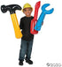 Hammer Set Fun Express Toy Tools Inflatable Screwdriver and Wrench - Construction Themed Party Favors for Kids | Blow