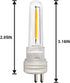 DGE S14 Replacement LED Bulb 2 Pack Replacement String Light Bulbs 1.5 Watt LED Replacement Light Bulb, Shatter-Proof and Waterproof IP65 by DGE