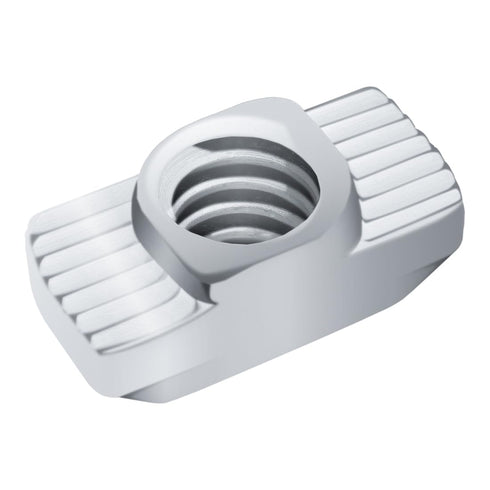 8020, 3933, 15 40 Series 1/4-20 Standard Drop in T-Nut Steel Nut T-Slot Accessories for 80/20 Aluminum Extrusion (10