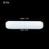 MECCANIXITY Magnetic Stirrer Mixer Stir Bar Rod 30mm/1.18" Cylinder Shape PTFE Coating Magnet for Laboratory, 32Pcs