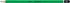 Bic Criterium 550 HB Hexagonal Pencils, Box of 12, Green