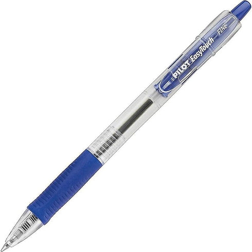 Pilot 32211 EasyTouch Retractable Ball Point Pen, Blue Ink, 0.7mm, Dozen by PILOT