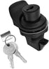 2PCS Push Button Lock Glove Box Latch,Golf cart Glove Box Lock Boat Glove Box Plastic Push to Close Latch for Motorcycle Glovebox Lock&Marine Boat Tool Box