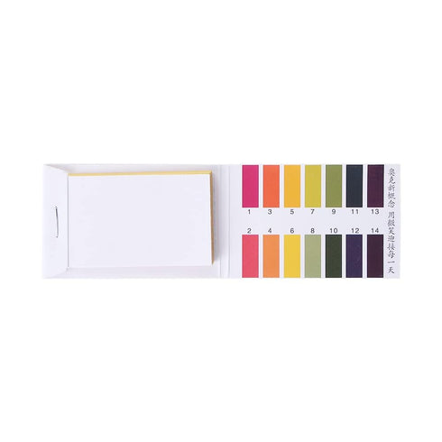 A Pack of 80 Strips pH 1-14 Litmus Paper, Tester Papers for Saliva Urine Water Soil Testing, Lab Supplies