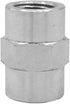 (4-PACK) 5000-02-02 Hydraulic Hose Adapter Fitting 1/8" Female (1/8-27 NPTF) × 1/8" Female SAE Straight Pipe Joints