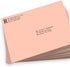 LUXPaper 9 x 12 Booklet Envelopes - Blush Pink, 80lb. Text, 50 Qty