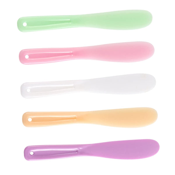 5pcs Mask Mixing Rods Diy Facial Mask Stirring Plates for Home Use