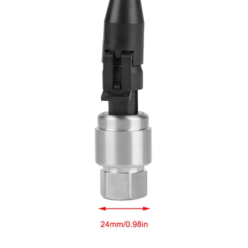G1/4" Input 5V Output Stainless Pressure Transducer Sensor - 0.5-4.5V / 0-5V for Oil, Fuel, Air, Water (0-1000PSI)