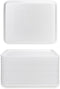 Hygloss Products White Foam Meat Trays, 9x11-Inch, 25 Pieces for Crafts, Food, Painting