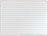 Really Good Stuff Two-Sided Intermediate Lined Write Again Dry Erase Boards for Classroom Use