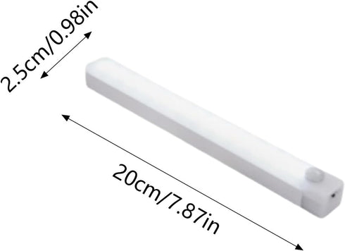 Generic Closet Closets, 7.87") Wireless Motion Sensor Light Indoor, Rechargeable Smart Under Cabinet Motion Sensor