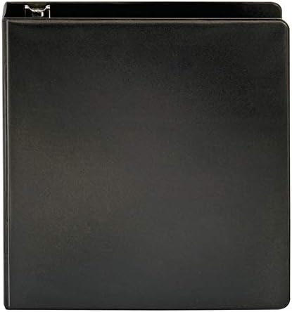 OfficeMax Durable Reference Binders, Round Ring 2", Black