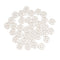 10Pcs Transparent Glass Screen Filters, Diameter 0.313'' (8mm) High Borosilicate Glass with 7 Honeycomb Holes