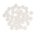 10Pcs Transparent Glass Screen Filters, Diameter 0.313'' (8mm) High Borosilicate Glass with 7 Honeycomb Holes