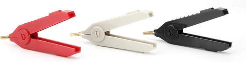 Clips, P2004 3Pcs Copper Gold Plated Kelvin Test Clip, 20A