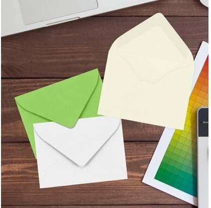 LUXPaper #17 Mini Envelopes | 2 11/16" x 3 11/16" | Natural | 70lb. Text | 50 Qty