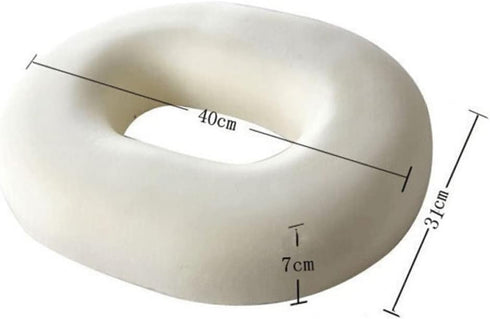 Comfortable Black Mesh Donut Pillow for Sitting Relief
