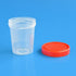 NentMent 6 Pack 4 oz Specimen Cups Disposable Urine Collection Containers with Leak Proof Lids Stool Sample Pee Cup