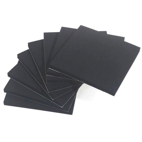 Adhesive Backed Foam Padding, 4 Inch Long x 4 Inch Wide x 1/4 Inch Thick, Foam Sheet for Furniture Cars Speakers