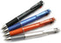 Zebra Clip-On 1000, 4 Color 0.7 mm Ballpoint Multi Pen and 0.5 mm Pencil, Silver Body (B4SA2-S)