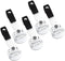 Box of 5 White Universal Clip for Vocera Communications Badge B3000 - 230-01985