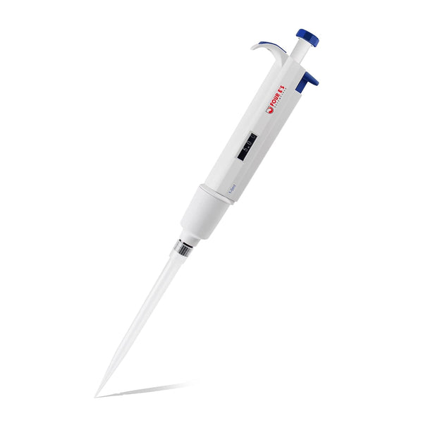 5mL Adjustable Volume Pipette, 1-5mL Lab Single Channel Micro Pipettor for Laboratory Scientific Use