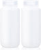 33.8 oz Wide Mouth Lab Reagent Bottle, Laboratory Grade Chemical Container, 2 Pcs