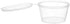 EcoQuality 50 Pack 2 Oz Leak Proof Plastic Condiment Souffle Containers with Attached Lids for Sauces, Food Storage