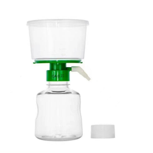 250ML Sterile Vacuum Filter Units, 0.22um CA Membrane, Individually Wrapped