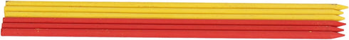 ViaGasaFamido 6Pcs Carpenter Pencil Refill Set, 2.8mm Mechanical Pencil HB for Woodworking Drawings