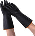 18" XL Size Latex Chemical Resistant Gloves, Reusable Heavy Duty Long Rubber Gloves Dishwashing Gloves, Industrial Safety Gloves for Men, Forearm Protection Waterproof Resist Strong Acid, Alkali, Oil