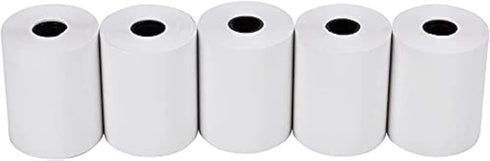MFLABEL 2 1/4" x 50' Thermal Receipt Papers, 10 Rolls per Carton, Biodegradable Coated POS Cash Register Paper.