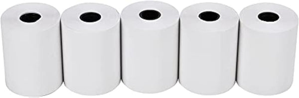 MFLABEL 2 1/4" x 50' Thermal Receipt Papers, 10 Rolls per Carton, Biodegradable Coated POS Cash Register Paper.