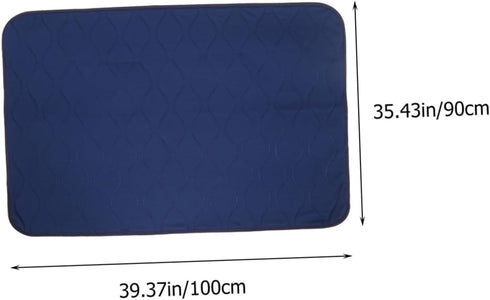 2-Pack Comfortable Reusable Changing Pads for Elderly - Dark Leak Mats