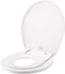 Little2Big Toilet Seat with Built-In Potty Training Seat, Slow Close, Durable Plastic,
