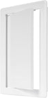 6" x 10" White Plastic Access Panel, Service Shaft Door Panel for Plumbing, Electricity, Heating, Alarm Wall Access