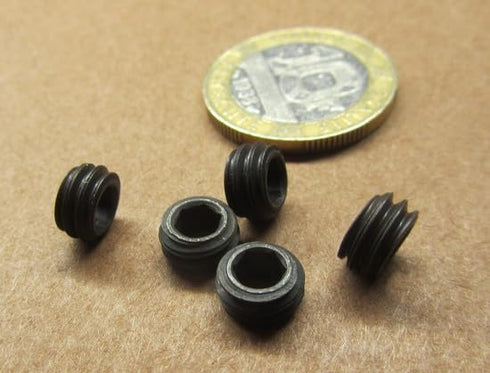 Generic Set 5/16"-18 .156" 25 Black Oxide Alloy Steel Hollow Lock Jam Screws x Length pcs