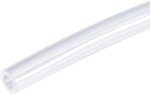 DMiotech 1/8" ID 1/4" OD Clear Silicone Tube, 3.3 Feet Industrial Silicone Tubing for Water Air Pump
