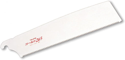 TAJIMA Replacement Pull Saw Blade - 265 mm x 16 TPI Japanese Flush Cut Hand Saw Blade with Premium-Grade Steel & Triple-Edge Cutting Teeth - GNB-265 by Tajima