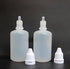 10Pcs 100ml Empty Refillable Portable Plastic Squeezable Dropper Bottles for Cosmetic Makeup Packaging
