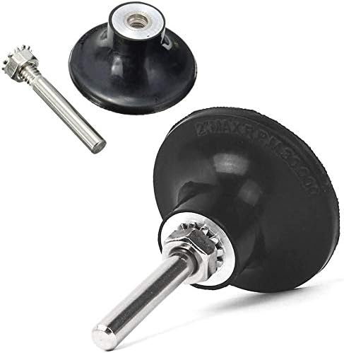 4pcs (2inch 1/4" Roll Lock Disc Pad Holder Diameter Shank), Sanding Polishing Mandrel Quick Change Die Grinder