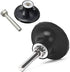4pcs (2inch 1/4" Roll Lock Disc Pad Holder Diameter Shank), Sanding Polishing Mandrel Quick Change Die Grinder