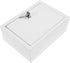 KALLORY Wall Mounted Lockable Milk Box Durable and Stylish Milk Container for