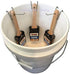 Brush Saver Professional Bucket Holder Bracket, 3 Pack of Commercial Painting Tools