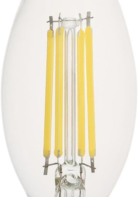 5357000 5.5 (100 B11 Dimmable Bulb, Westinghouse Lighting Watt Watt Equivalent) Clear Filament LED Light Candelabra