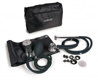 Professional Blood Pressure and Stethoscope Kit, Pink, 100-040P