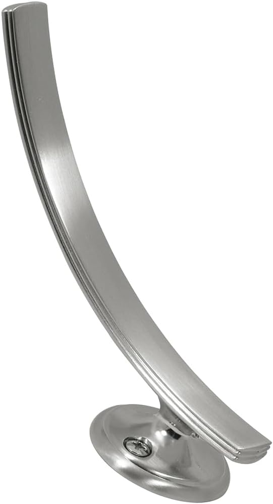 Hickory Hardware Transitional P2145-SN-5B American Diner Collection Wall Hangers, 5 Pack, Satin Nickel Finish